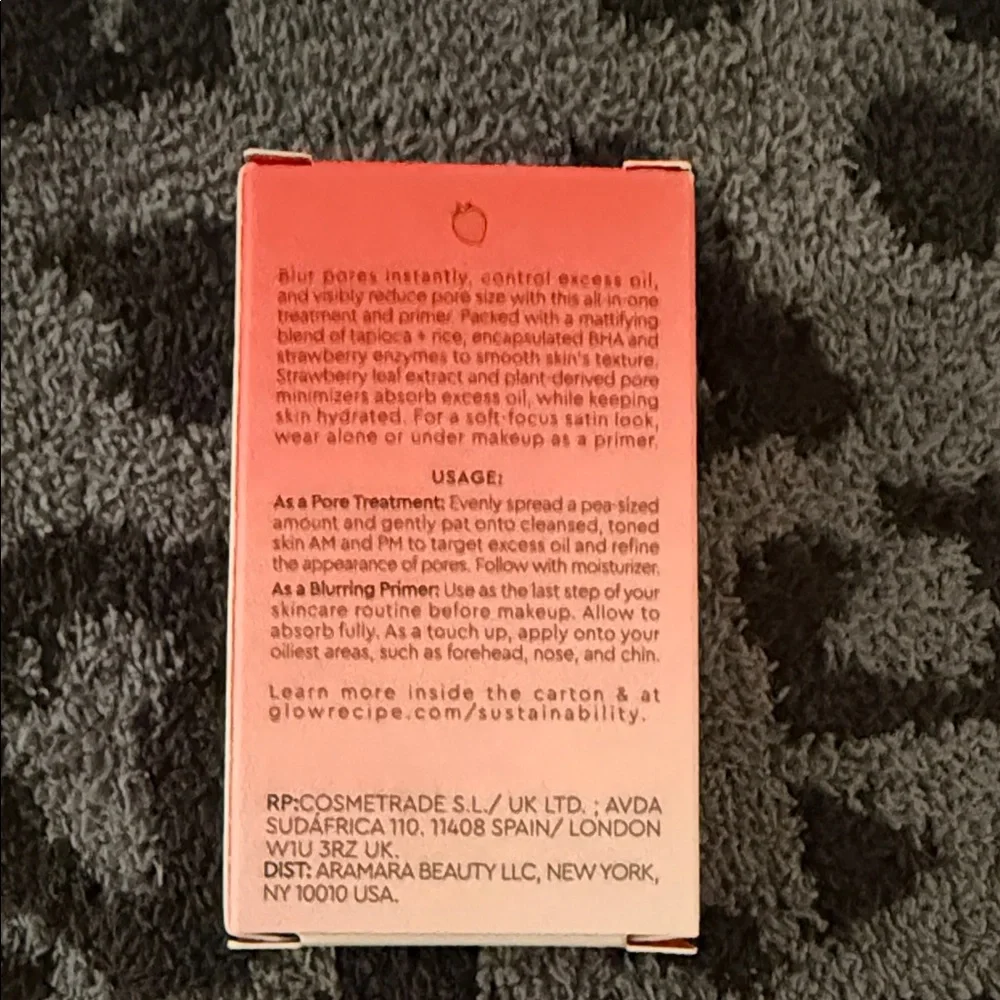 Glow Recipe Strawberry Strawberry BHA Pore-Smooth Blur Drops